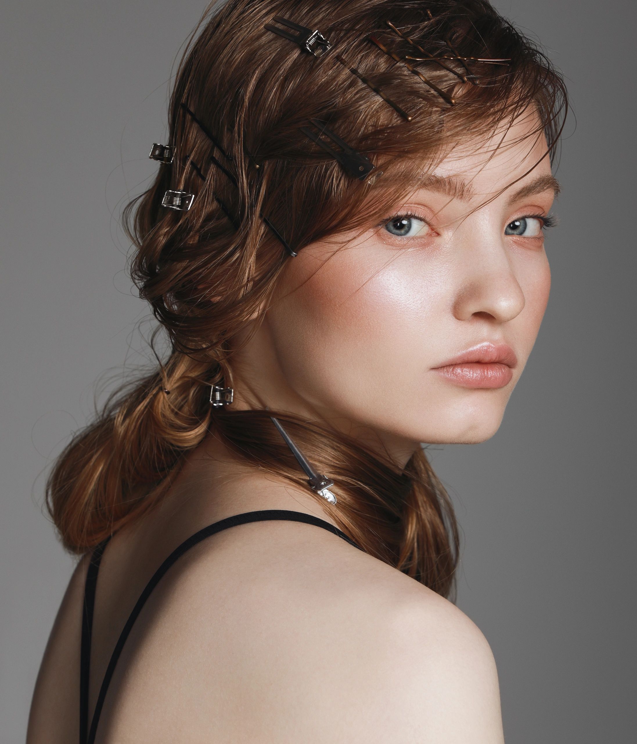 Portrait representing beauty editor